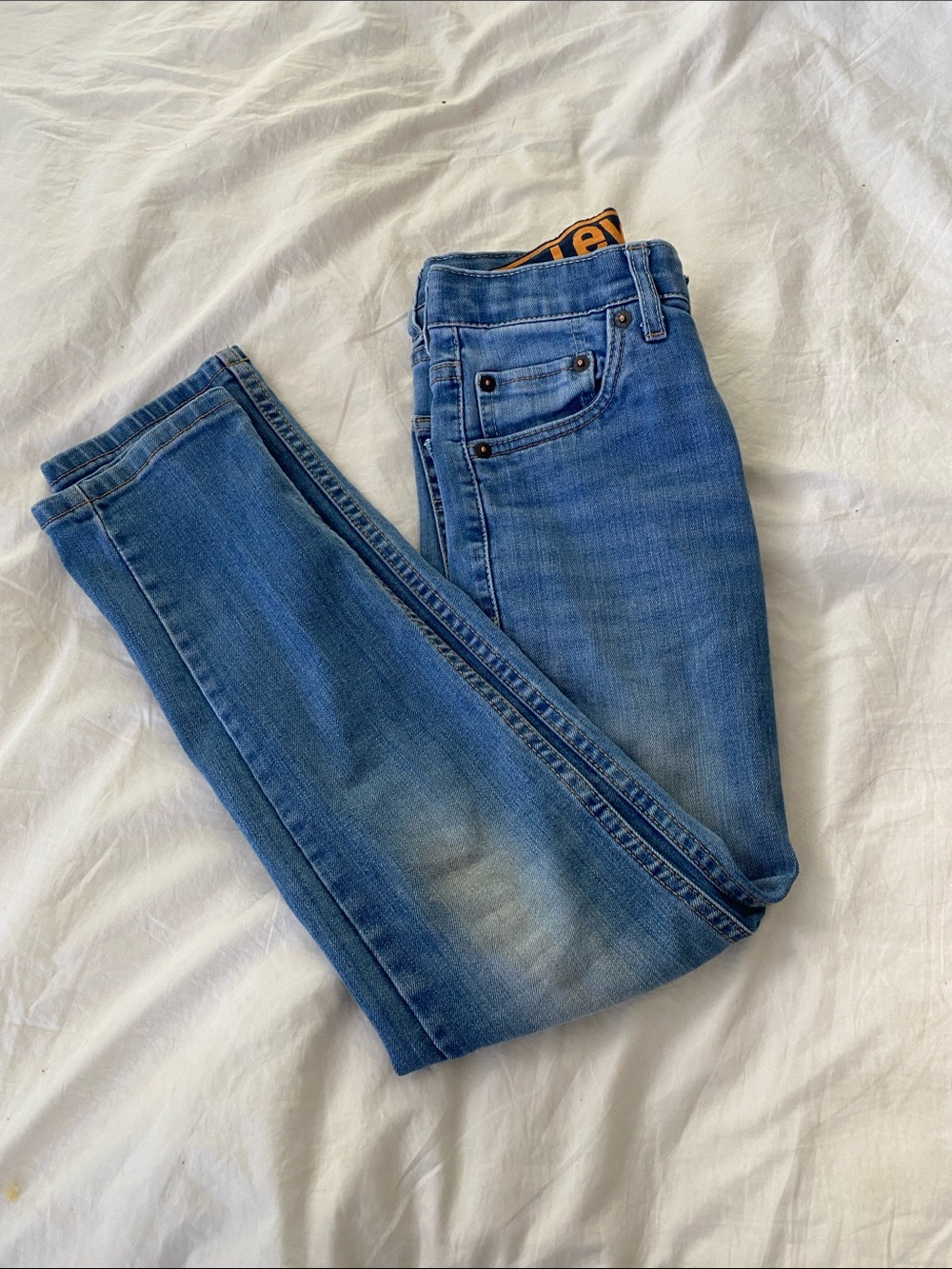 Levi's medium blue slim jeans